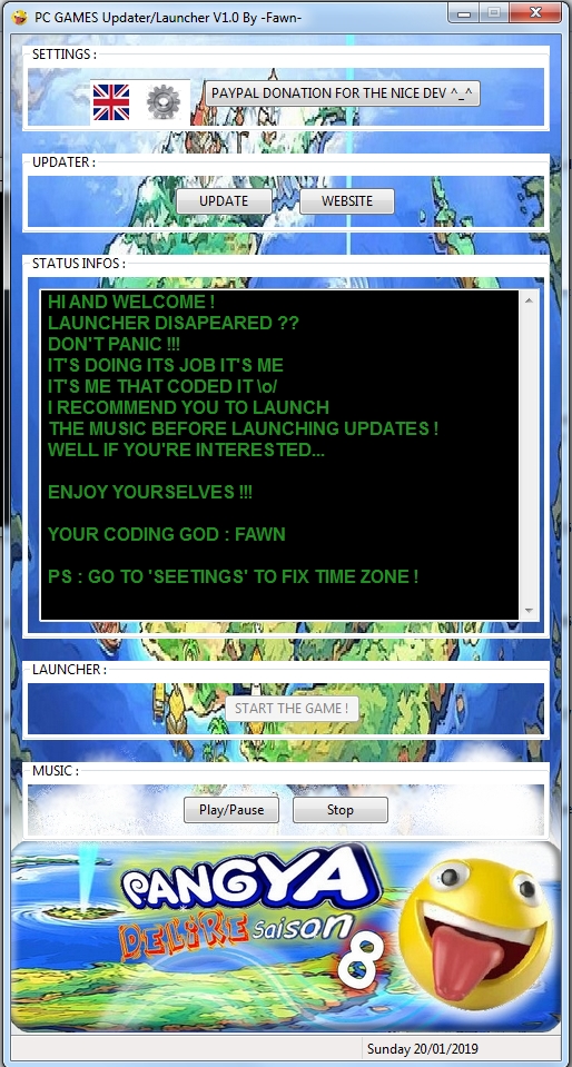 Fawn31100 - Pangya Updater/Launcher - RaGEZONE Forums